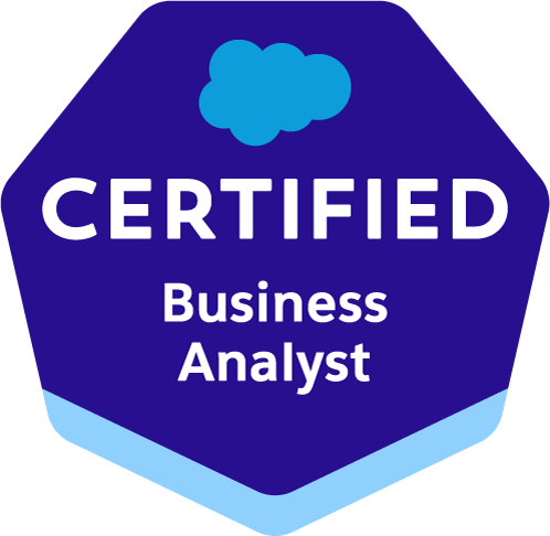 Salesforce Certified Business Analyst badge