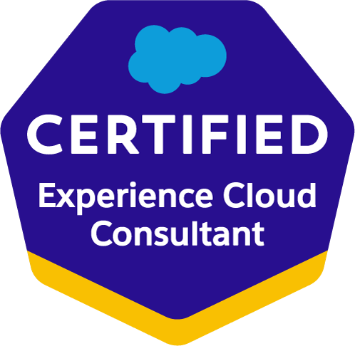 Salesforce Certified Experience Cloud Consultant badge
