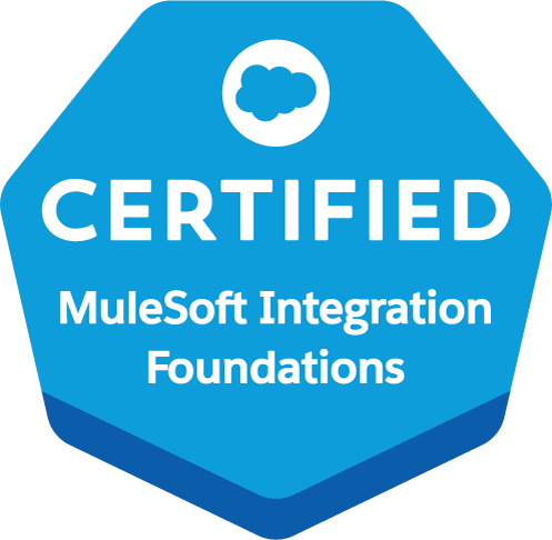 Salesforce Certified MuleSoft Integration Foundations badge