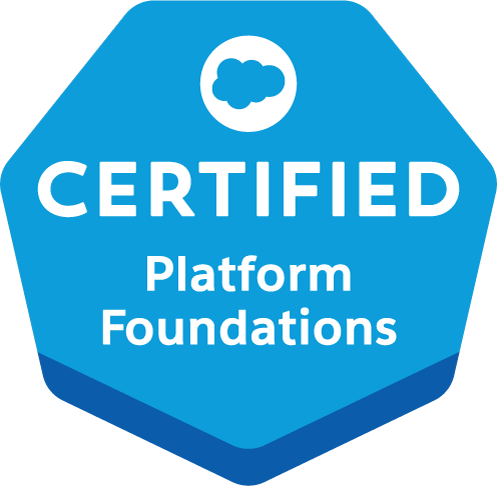 Salesforce Certified Platform Foundations badge