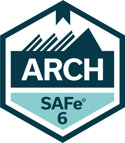 SAFe 6 Architect certification badge