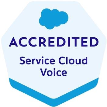 Salesforce Accredited Professional Service Cloud Voice